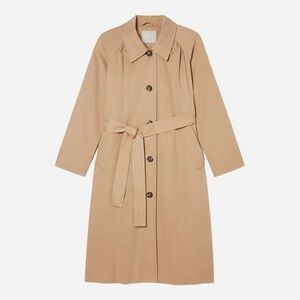 Everlane The Gathered Drape Trench Coat